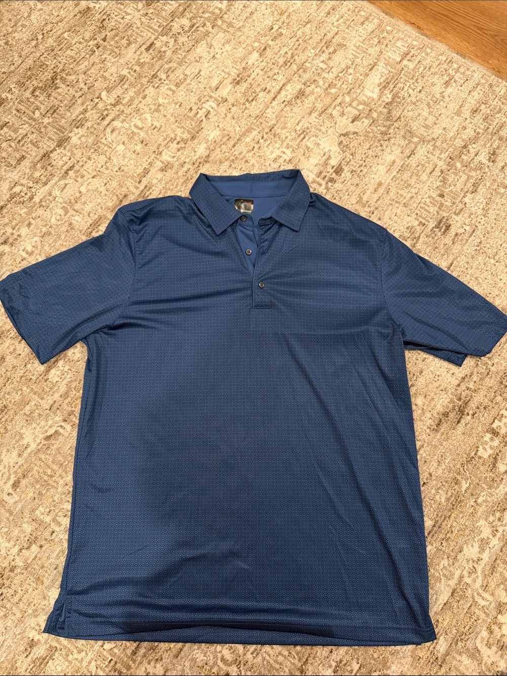 Greg Norman Collection Navy Blue Polo Shirt